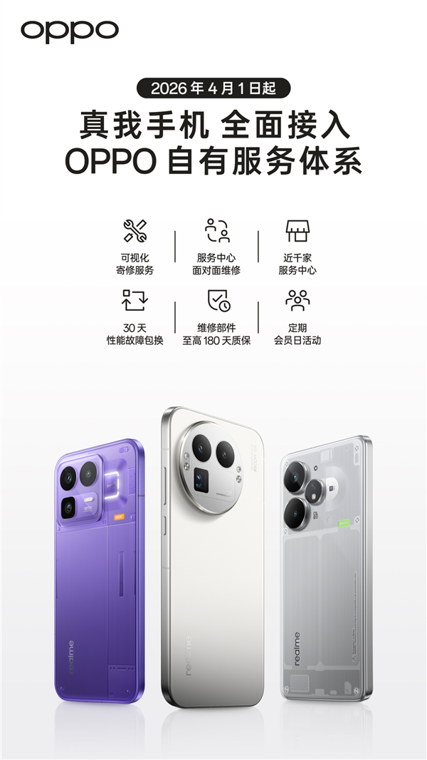 全面回归OPPO！realme真我商城明日起停止运营