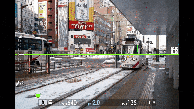 富士X100VI 火车识别对焦演示