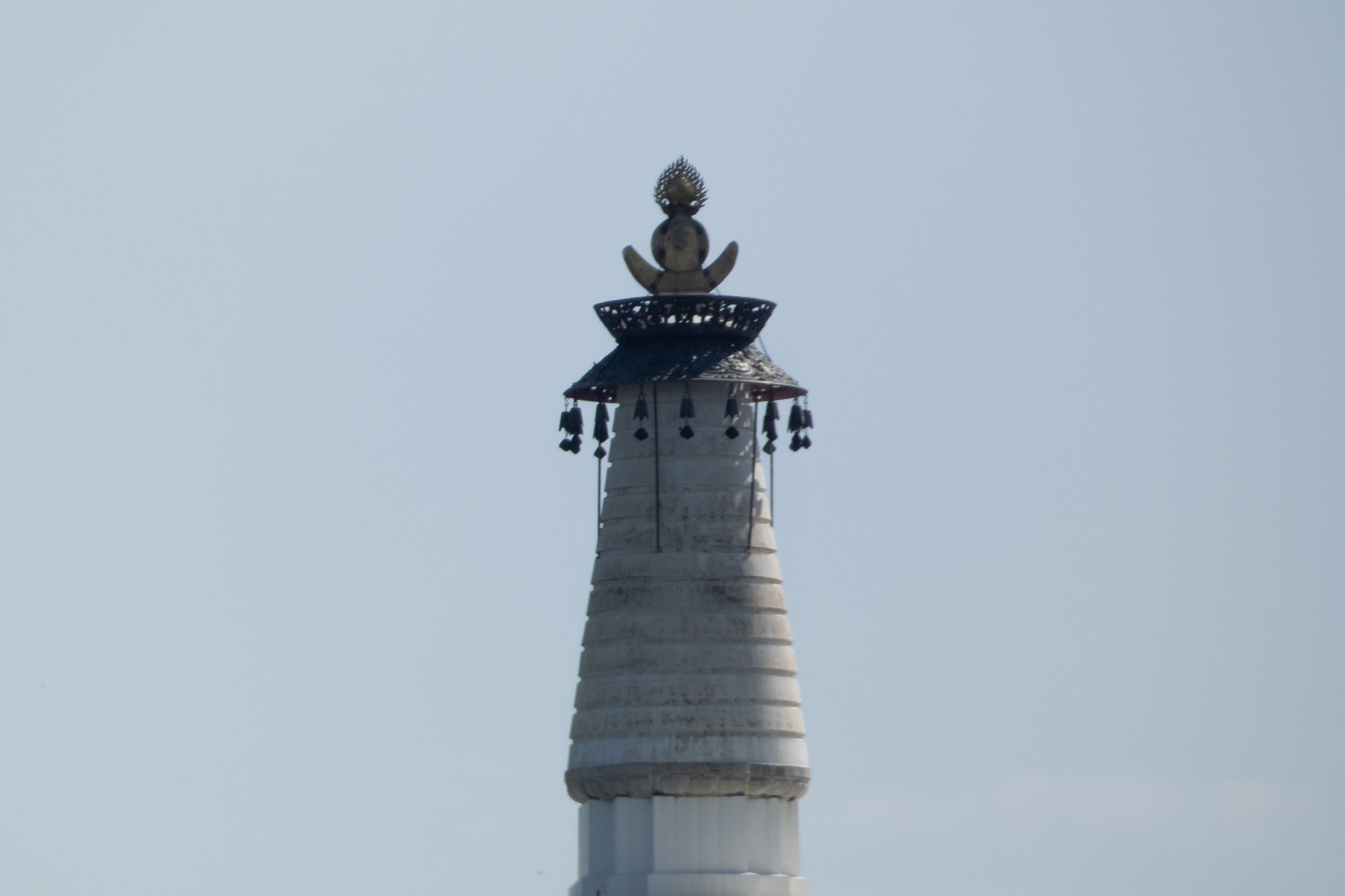 北海白塔1200mm端实拍