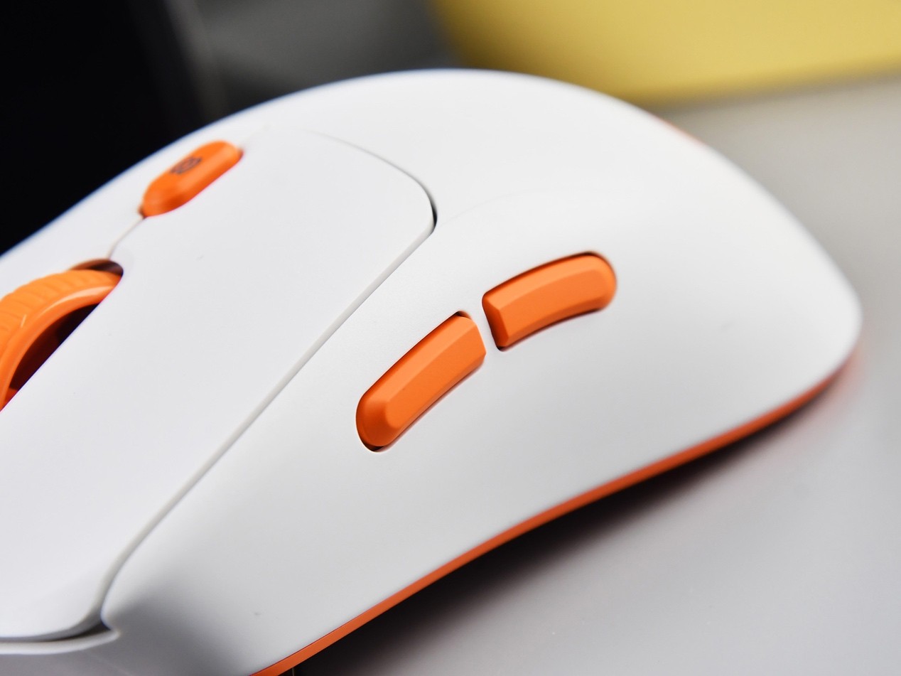 攀升炎橙星闪鼠标脚垫