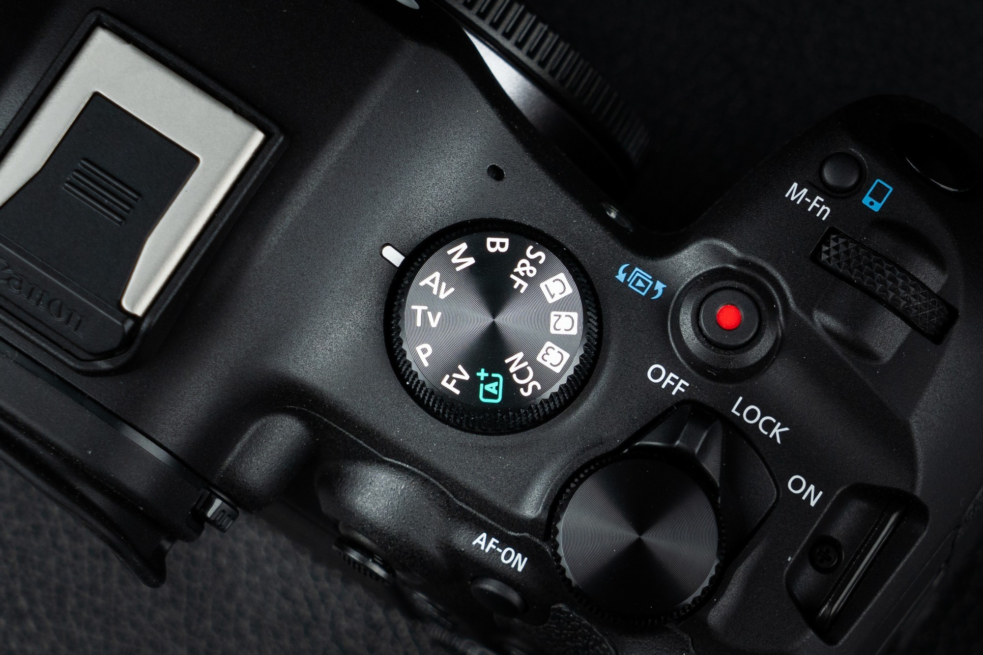 佳能 EOS R6 Mark III 模式转盘 S&F 选项