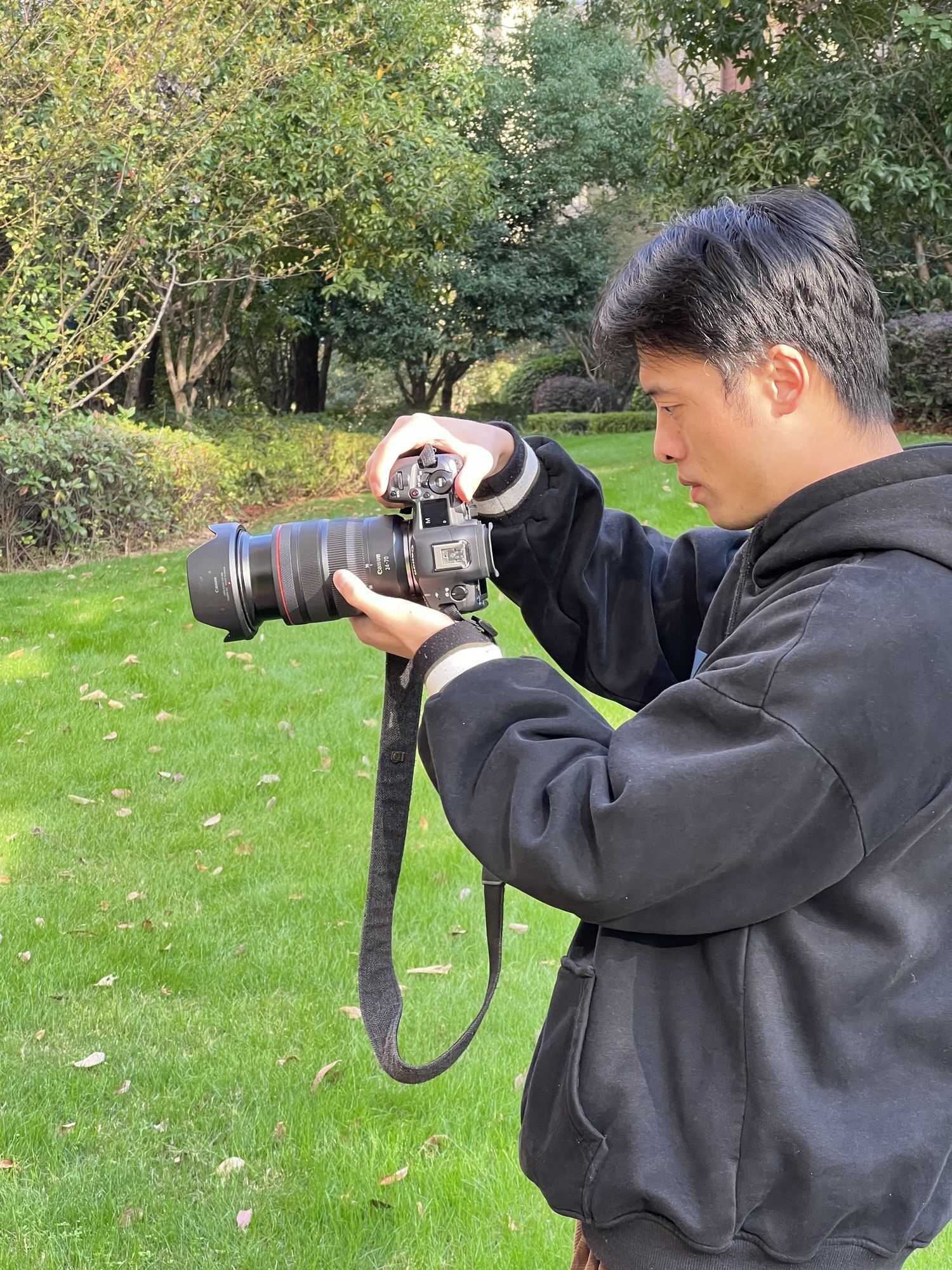 佳能EOS R5 Mark II与RF24-70mm F2.8 L IS USM镜头组合