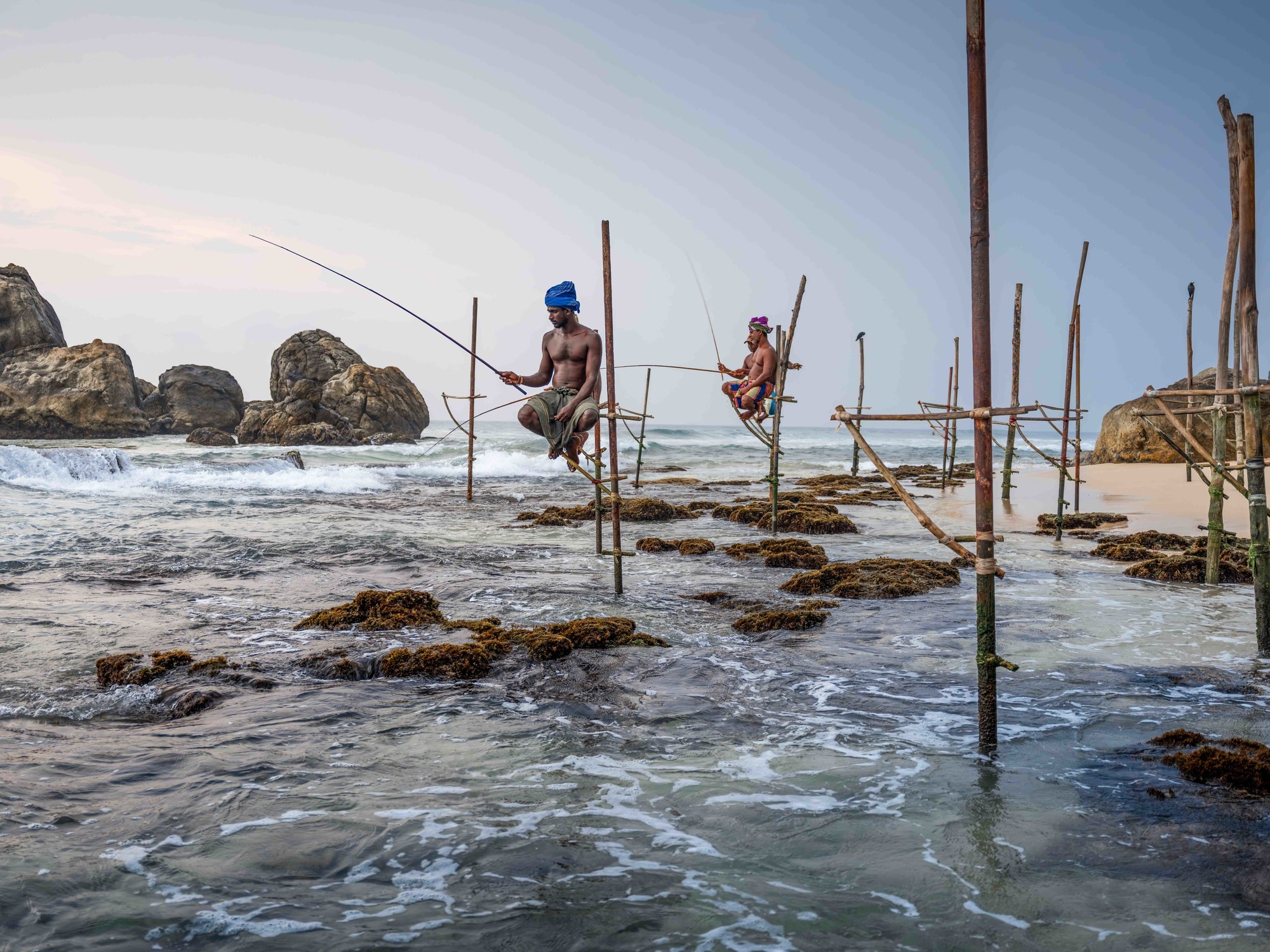 二次构图示例 - 渔夫