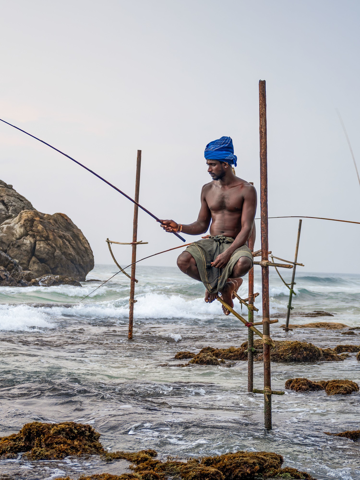 二次构图示例 - 渔夫特写