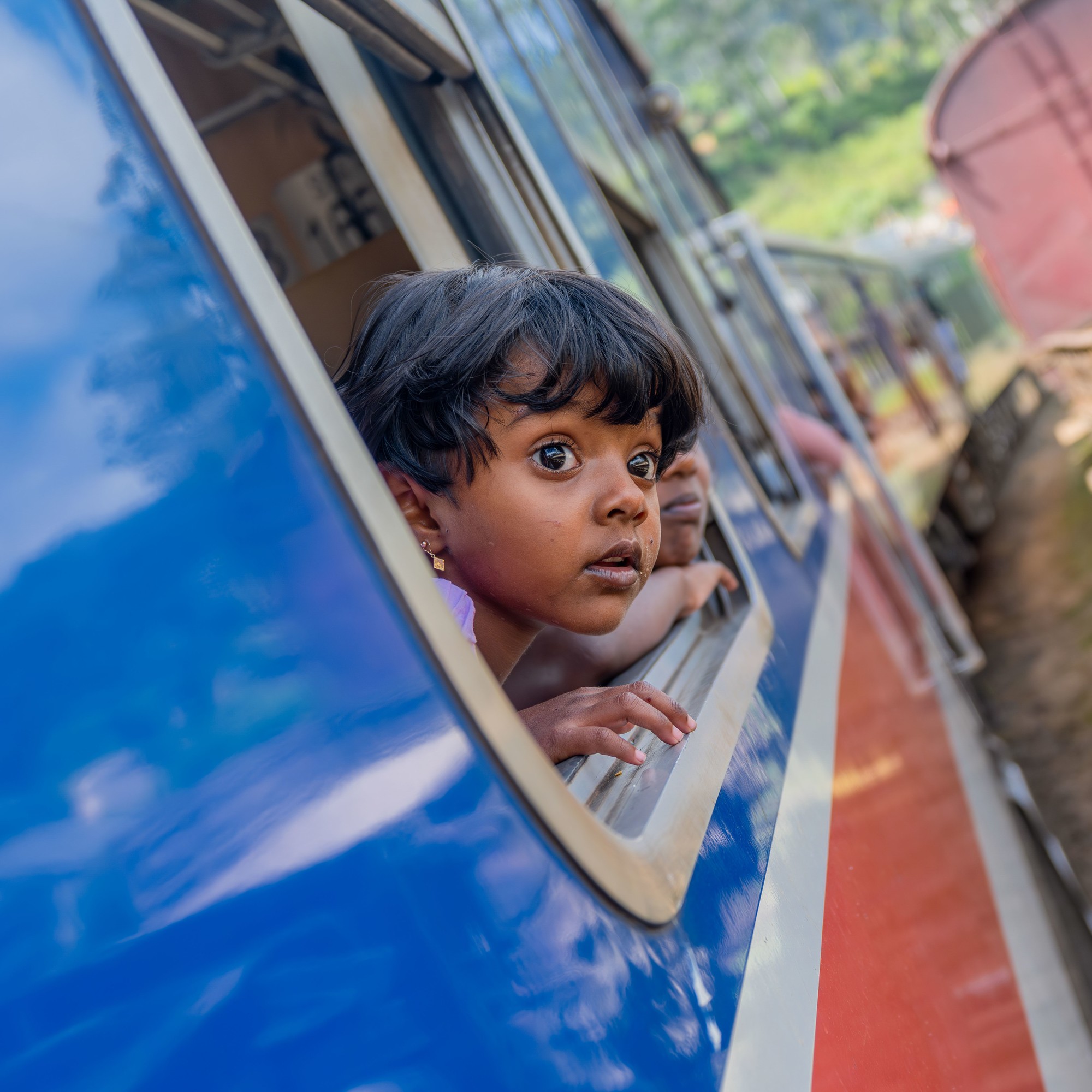 二次构图示例 - 小朋友特写