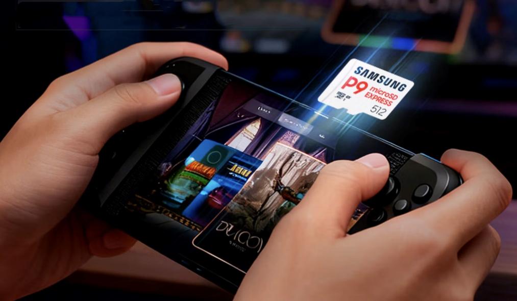 Switch 2 游戏机在户外使用