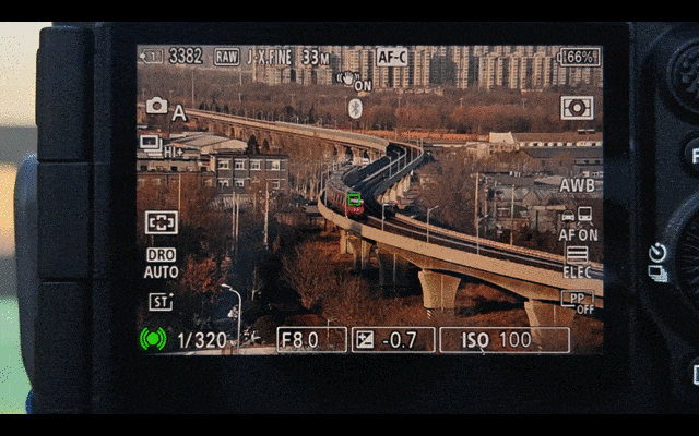 索尼Alpha 7 V 交通工具对焦识别测试