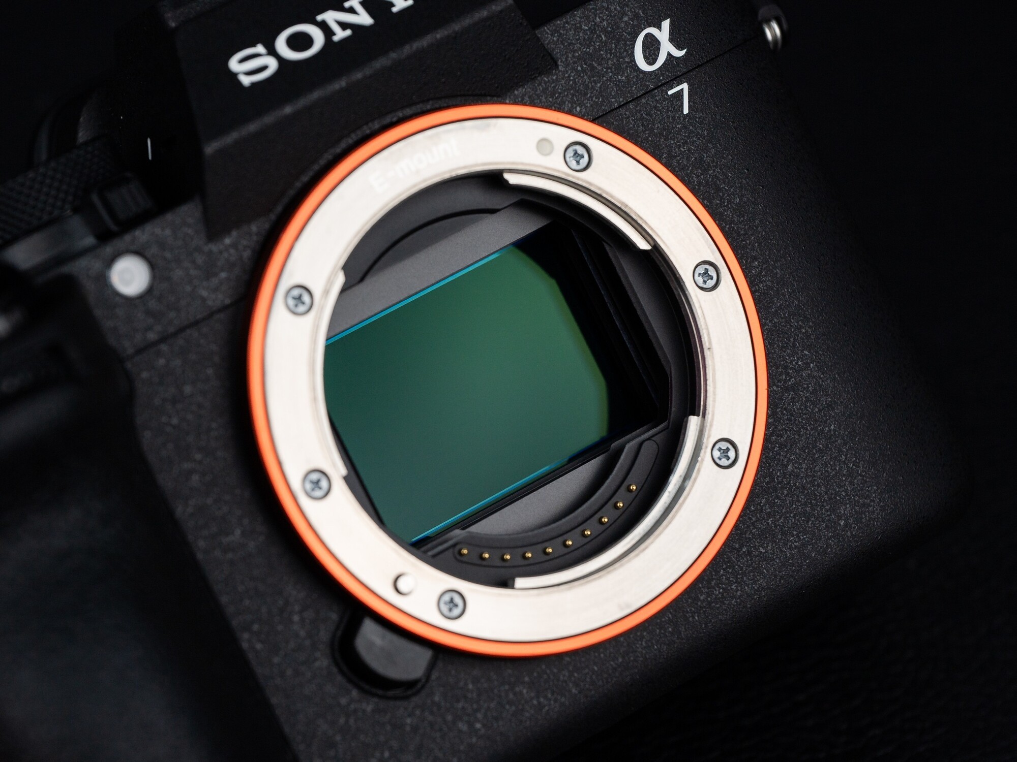 索尼Alpha 7 V传感器特写