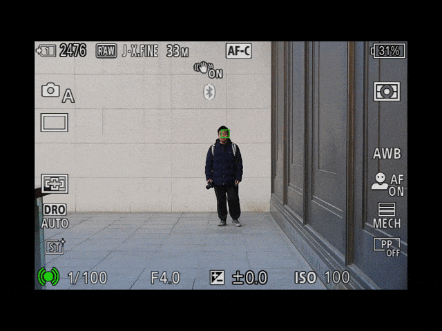 索尼Alpha 7 V 人物对焦识别测试