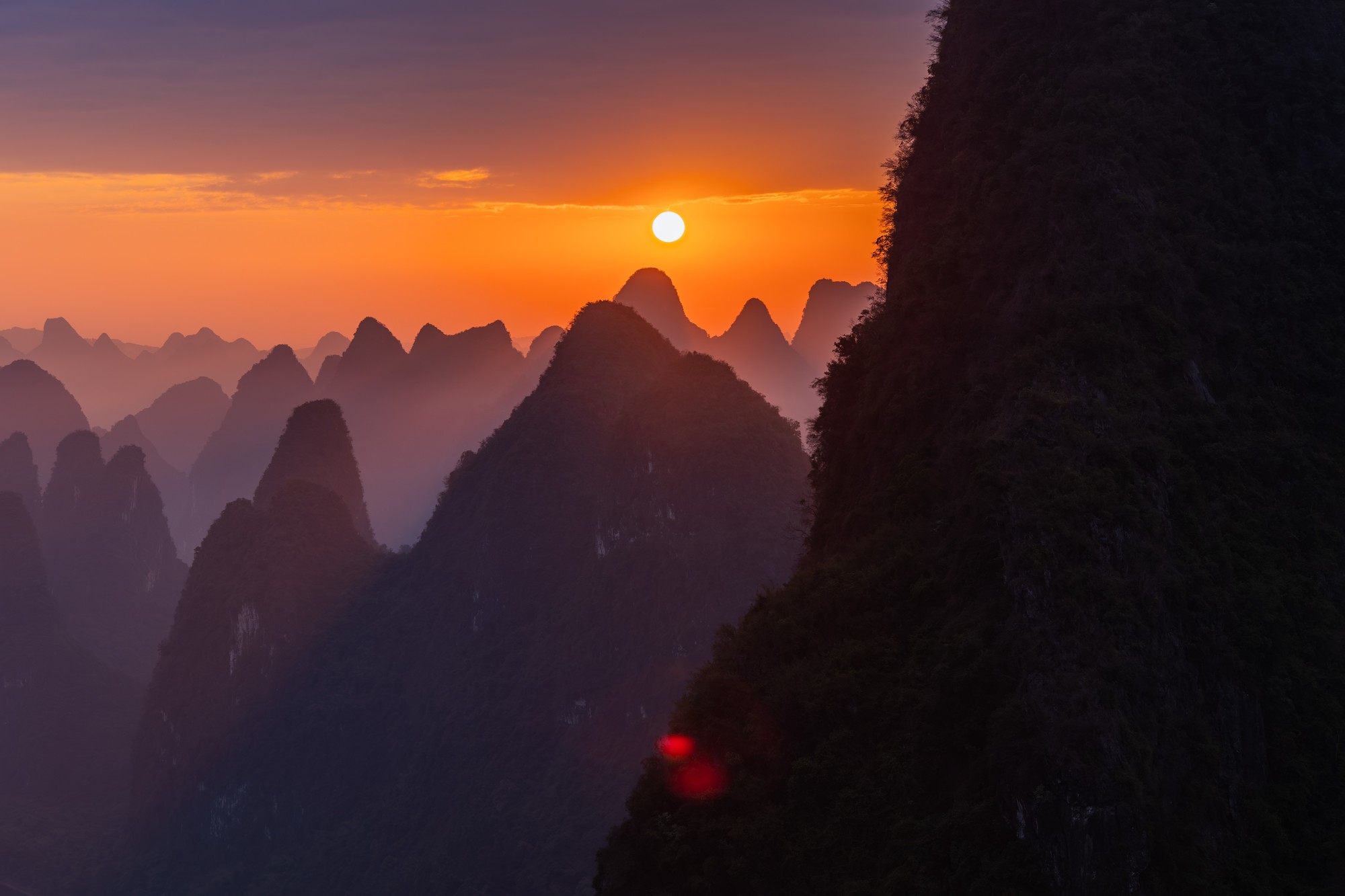 日出山景 佳能 EOS R8 拍摄