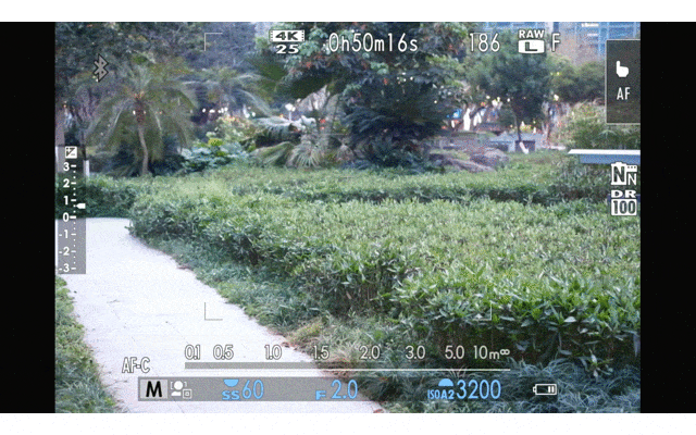 富士X-T50对焦识别