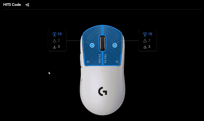 罗技 GPW5 HITS 电磁微动系统长触发行程