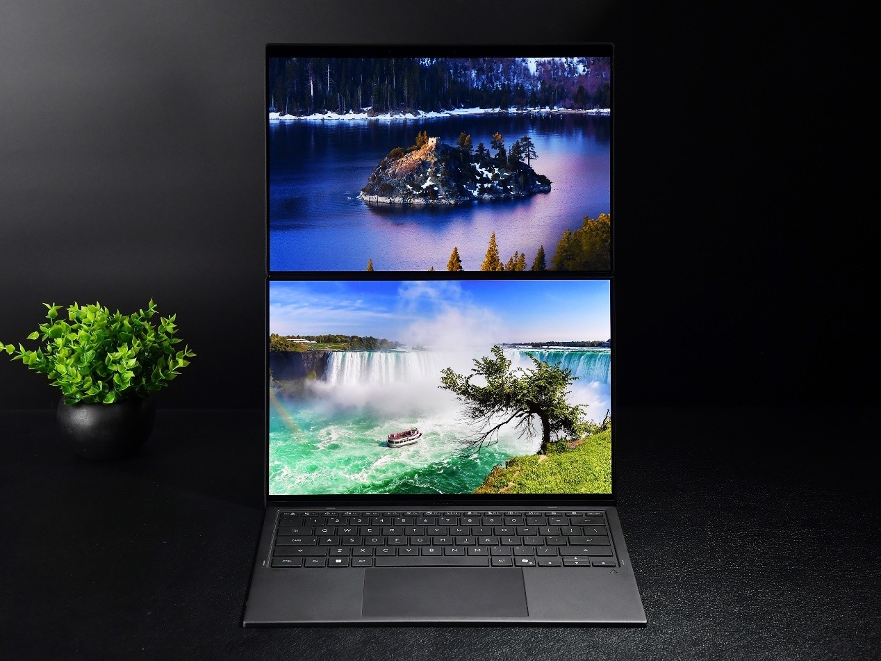 华硕灵耀14 双屏 2026评测：酷睿Ultra X9+双OLED触控屏-满血开启高效生产力