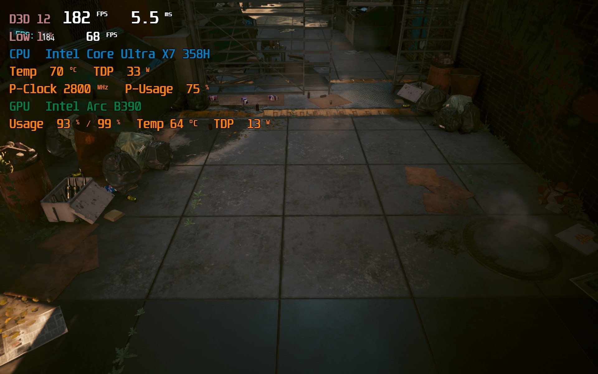 游戏功耗与温度监控