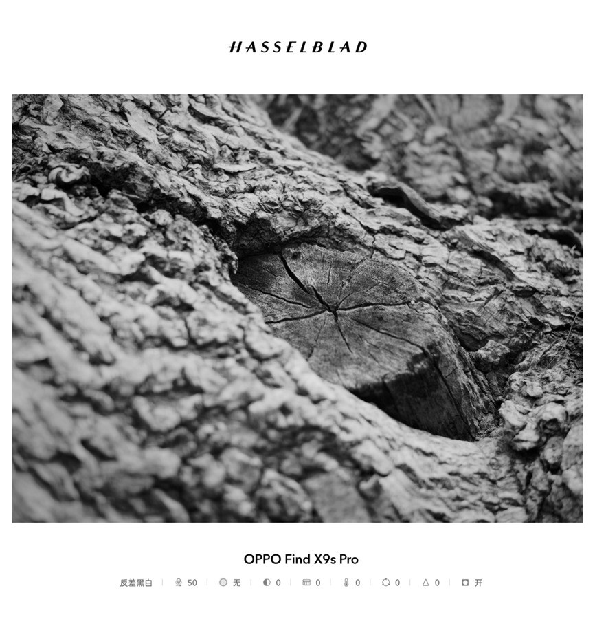 OPPO Find X9s Pro 反差黑白胶片风格