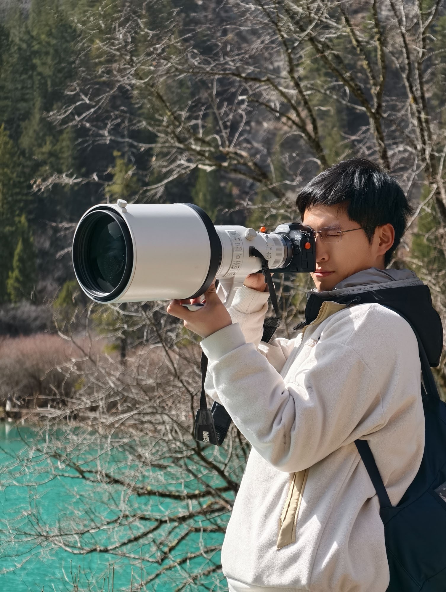 摄影师庄言Grey进行生态拍摄