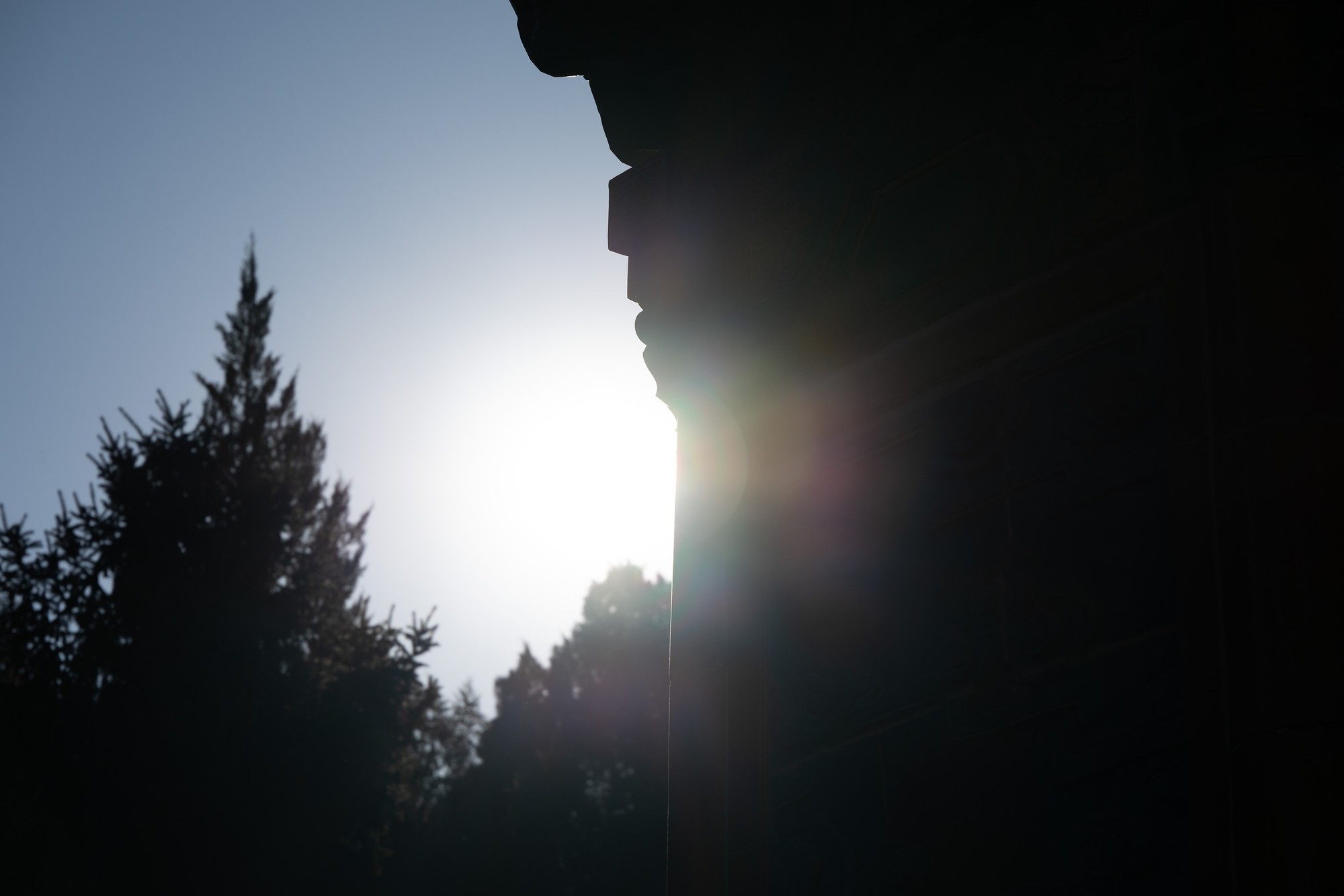 尼克尔 Z 24-105mm f/4-7.1 镜头 105mm 眩光测试