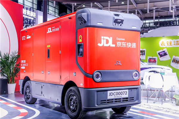 载重1吨+L4级自动驾驶！京东发布“独狼”第六代智能配送车Plus版