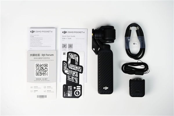 一英寸口袋云台相机！大疆Osmo Pocket 4图赏