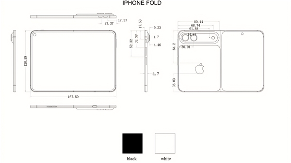 史上最薄iPhone来了！iPhone Fold参数新鲜出炉：薄至4.7mm