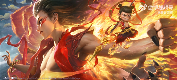 联动电影《哪吒2》 《王者荣耀》哪吒新皮肤实机首曝：双形态变身帅翻