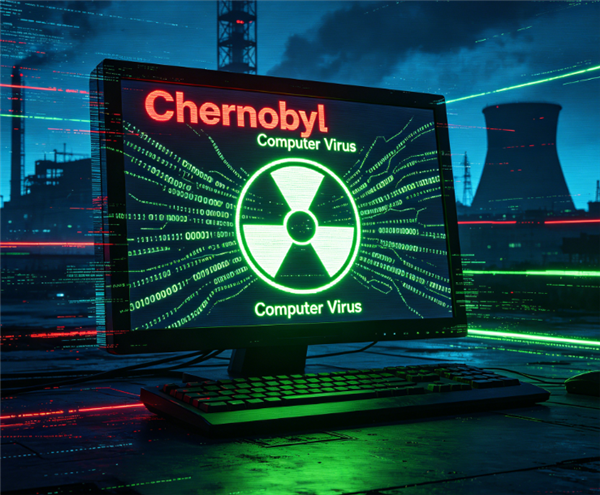 大小仅1KB！最具毁灭性的切尔诺贝利病毒感染6000万台电脑：清空硬盘数据、改写主板BIOS