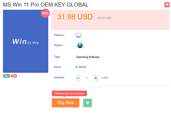 Windows 11/10、Office 2019/2016空前大促：最低几乎一折！