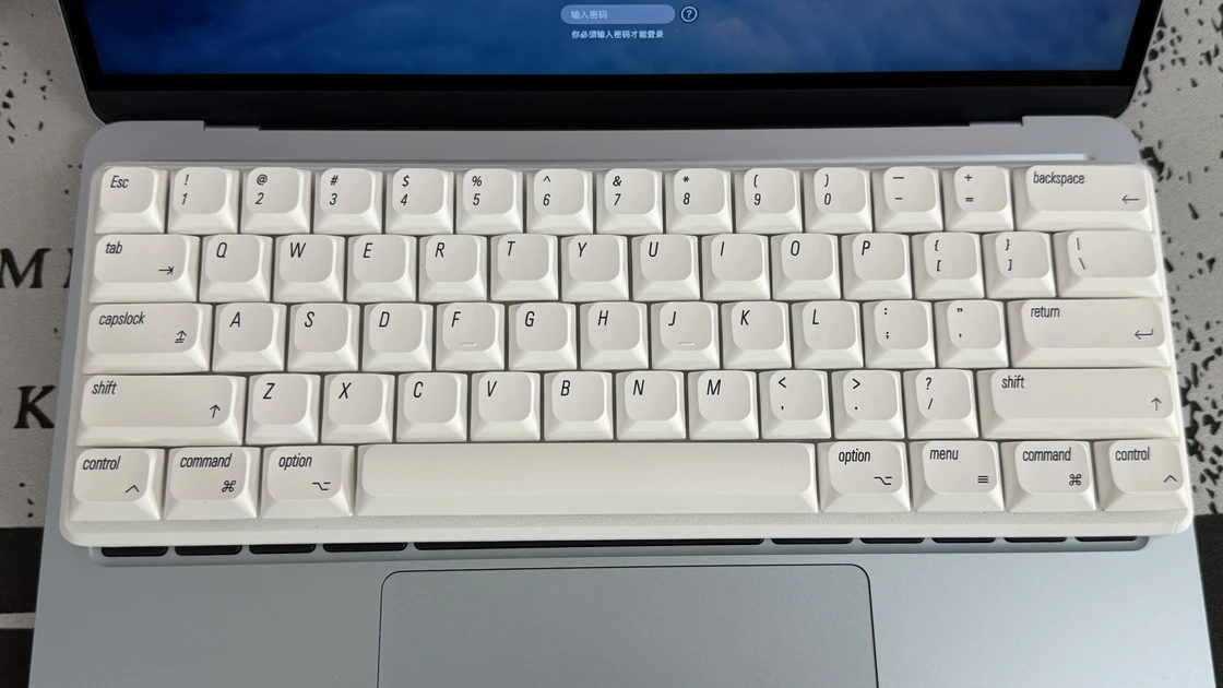 PHDesign PH60SC V2 键盘与笔记本键盘配合使用