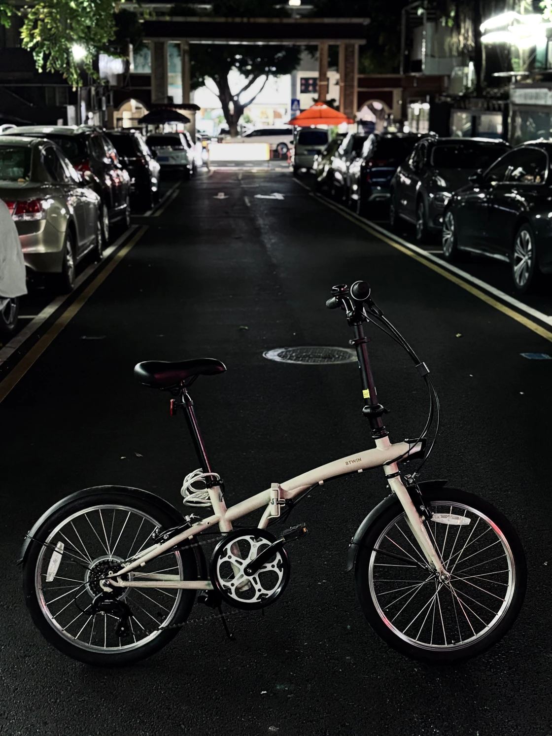 迪卡侬 TILT 120 折叠自行车