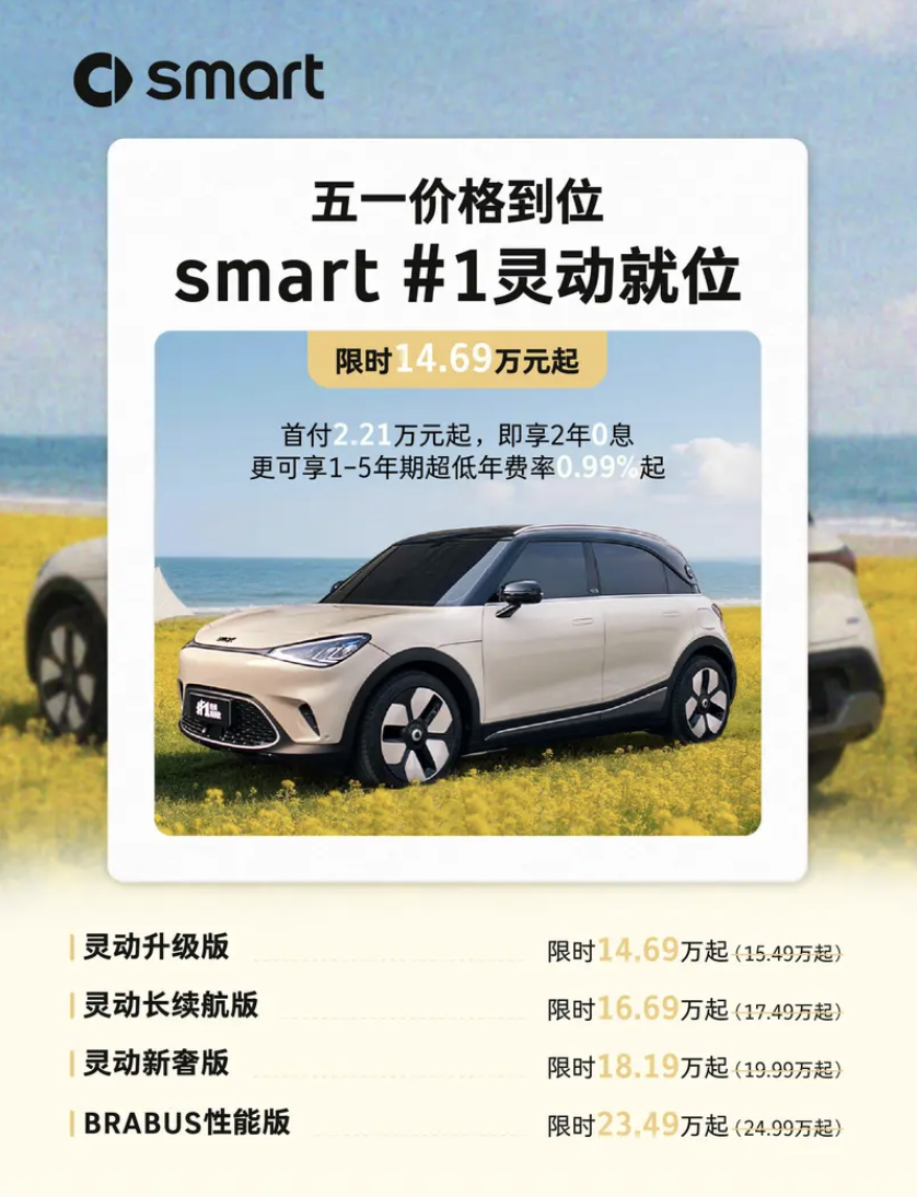 smart 精灵系列车型