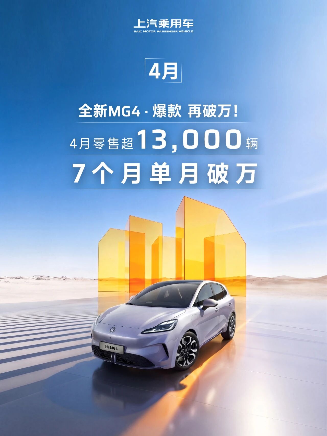 上汽 MG4 车型