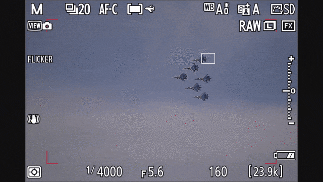 尼康 Z 8 飞机自动识别对焦（远距离）