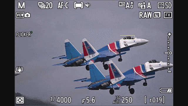 尼康 Z 8 飞机自动识别对焦（近距离）