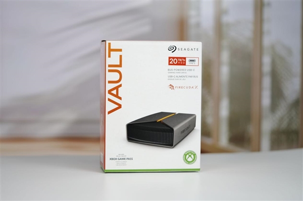 靠谱海量游戏库！希捷FireCuda X Vault 20TB外置硬盘图赏