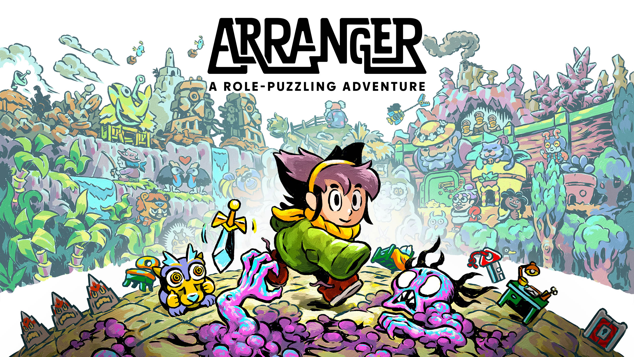 Arranger: A Role-Puzzling Adventure 游戏截图