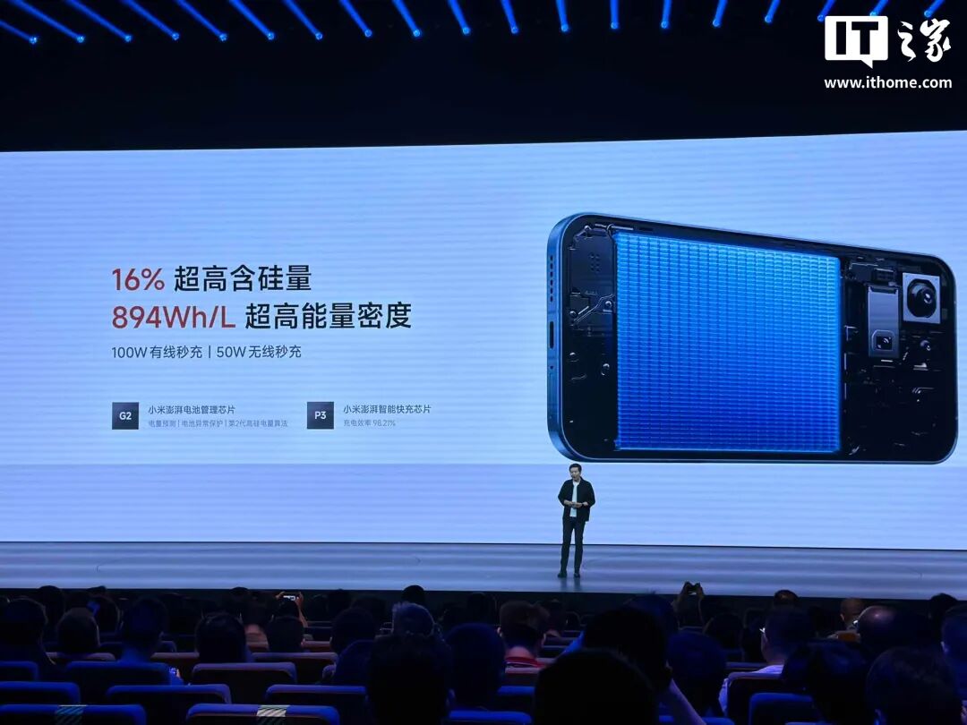 小米 17 Max 手机电池与充电图