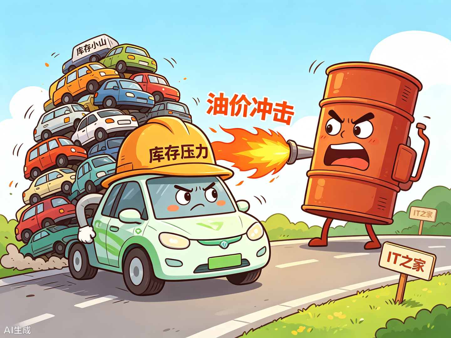 乘用车行业库存数据图