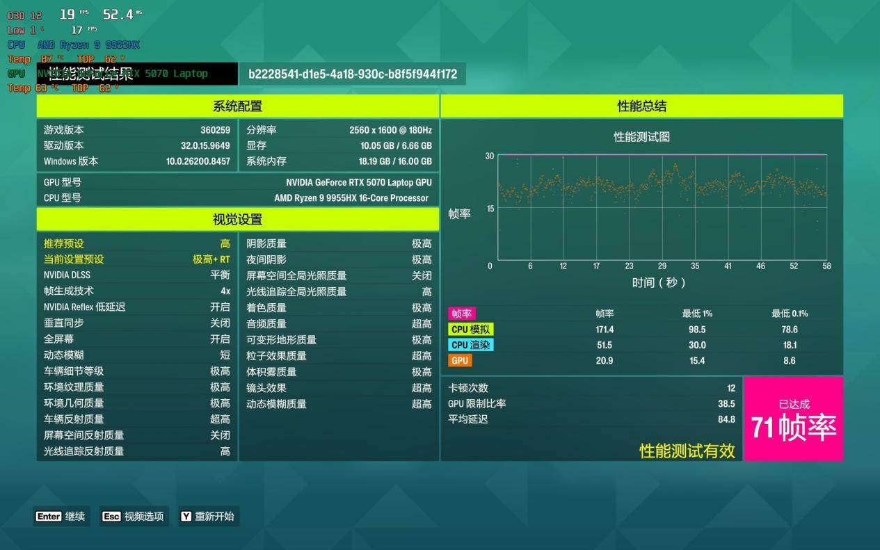 机械革命苍龙18 Pro 游戏画面展示