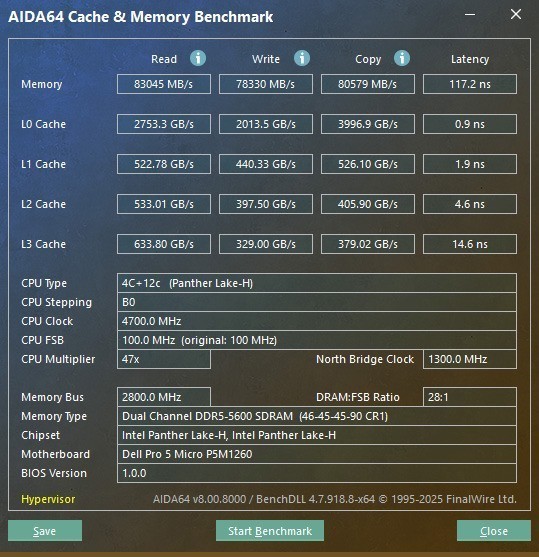 Dell Pro 5 微型台式机应用性能测试1