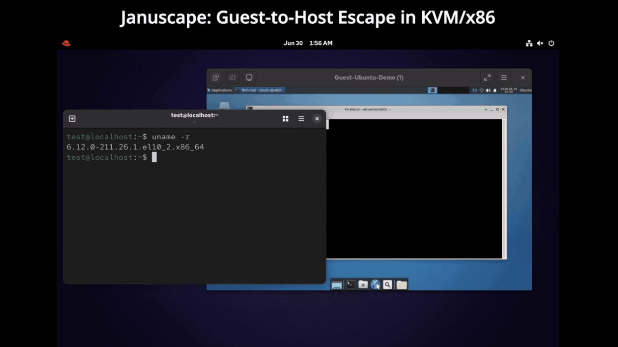 研究人员揭露 Linux KVM 16 年历史漏洞,可允许恶意虚拟机逃逸至宿主机内核