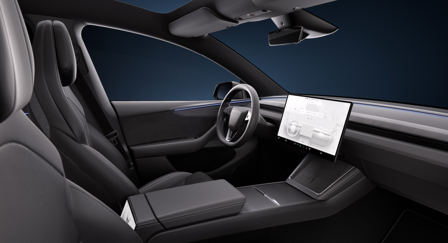 特斯拉 Model Y L 内部细节