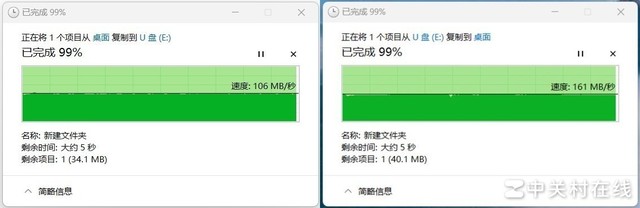 致态PRO 1TB 存储卡压缩包传输测试