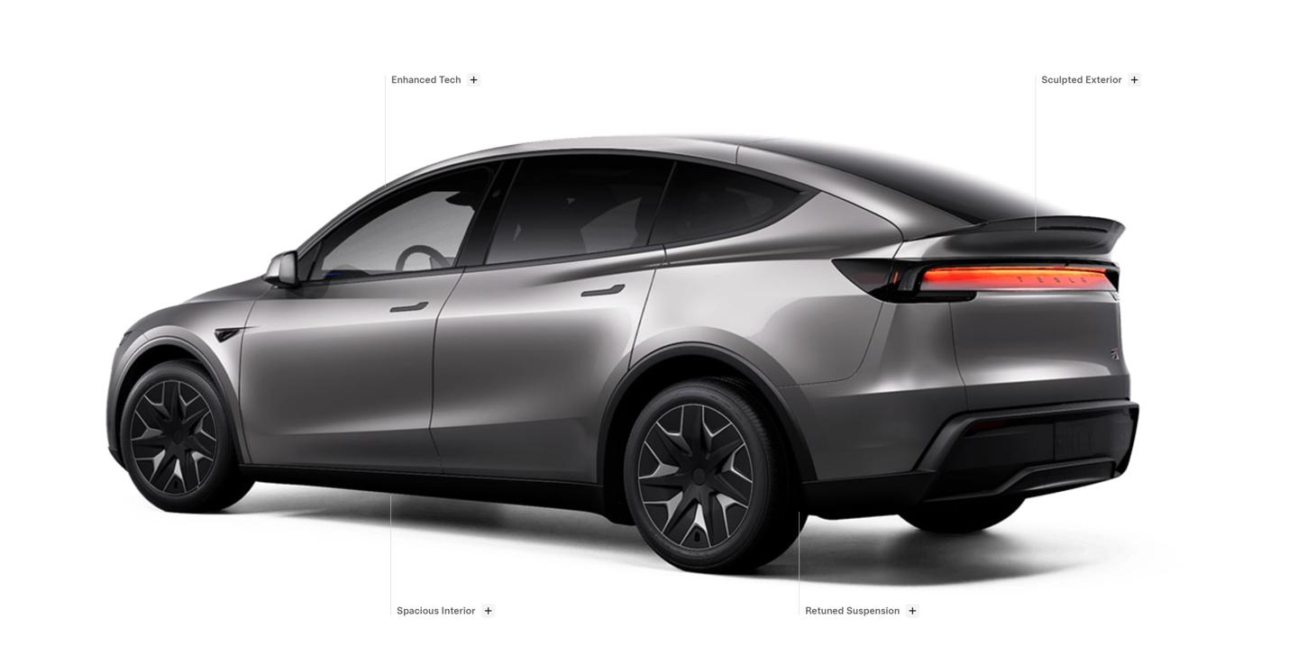 特斯拉 Model Y L 座椅布局